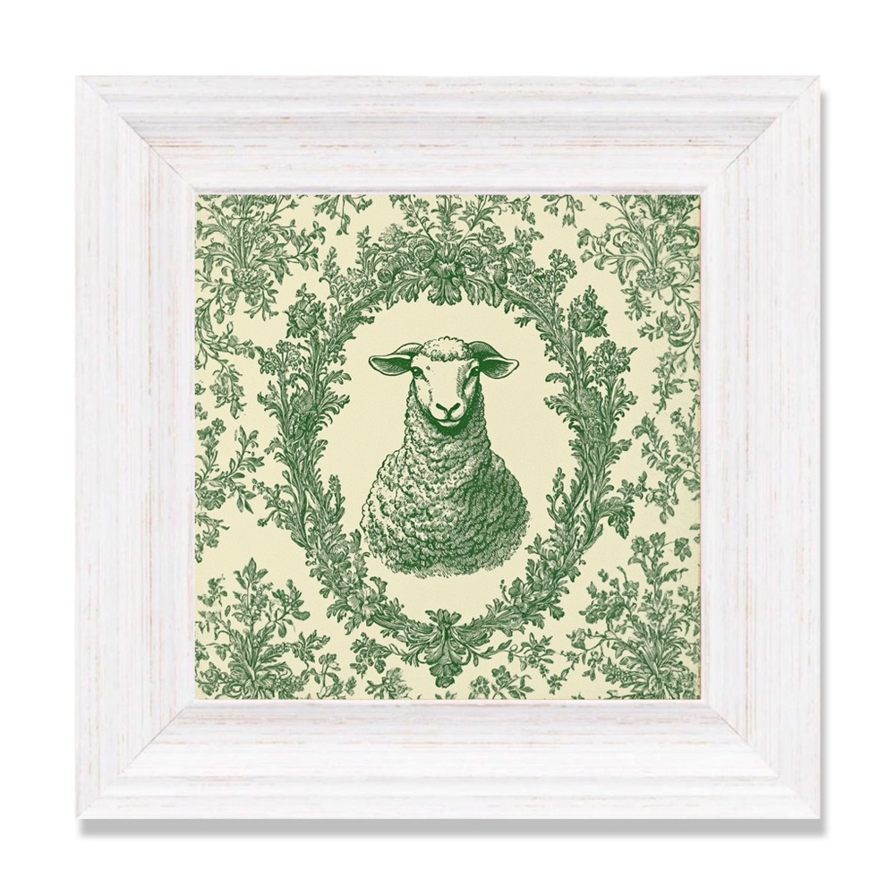 Vintage Sheep Wall Art